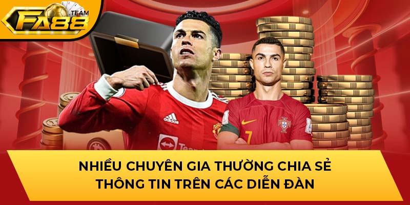 Nhiều chuyên gia thường chia sẻ thông tin trên các diễn đàn