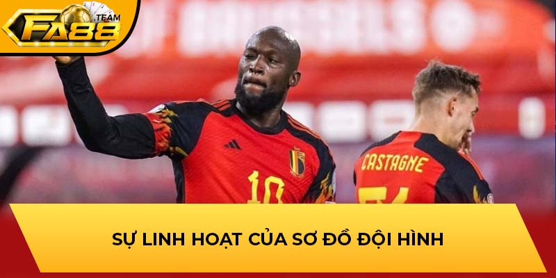 Sự linh hoạt của sơ đồ đội hình